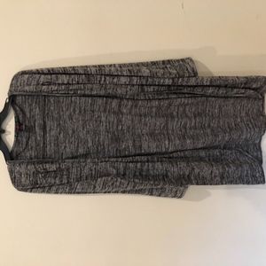 grey marled cardigan